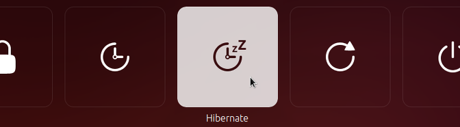 Ubuntu hibernate