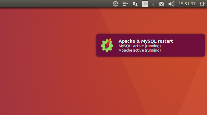 Apache ir MySQL „on demand“